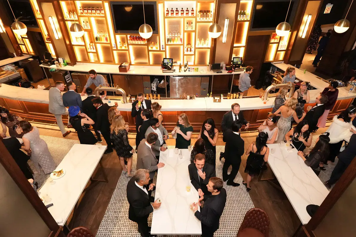 Interior View of The American Airlines 1914 Club