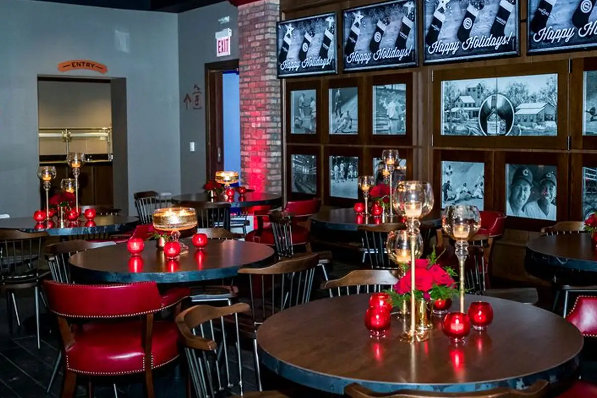 Interior of Maker's Mark Barrel Room