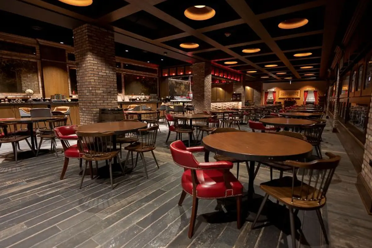 Interior of Maker's Mark Barrel Room