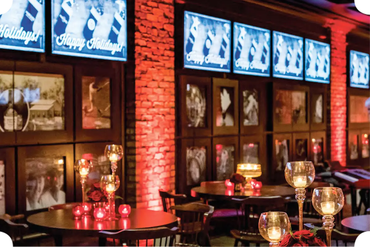 Interior of Maker's Mark Barrel Room